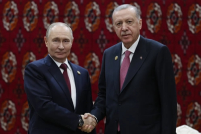 Erdoğan, Putin'le görüştü