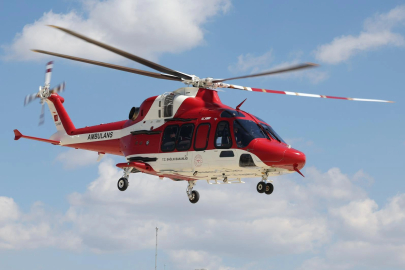 GÖKBEY hava ambulansı oluyor