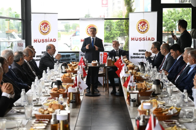 Başkan Burkay MUŞSİAD üyeleriyle buluştu