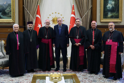 Erdoğan, Külliye'de ağırladı