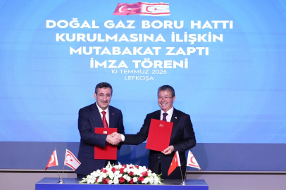 KKTC’ne doğal gaz boru hattı…