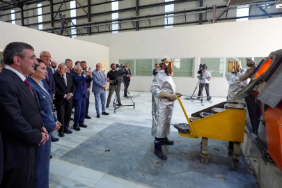 Ağrı’da altın üretime başladı...
