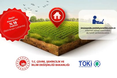 TOKİ 61 ilde 725 arsayı satışa çıkardı